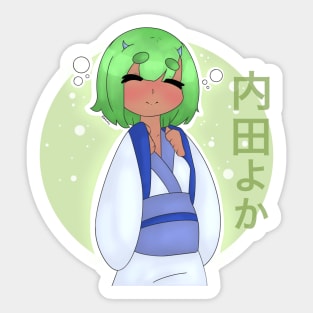 YOKA 'Small Kimono' Sticker